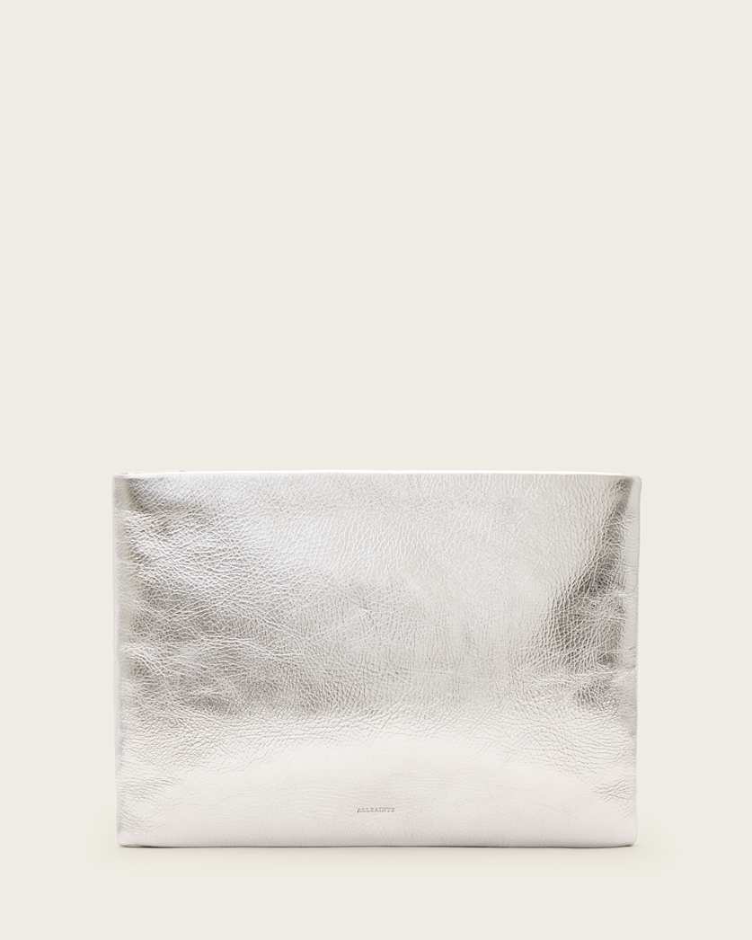 Bettina Leather Clutch Bag