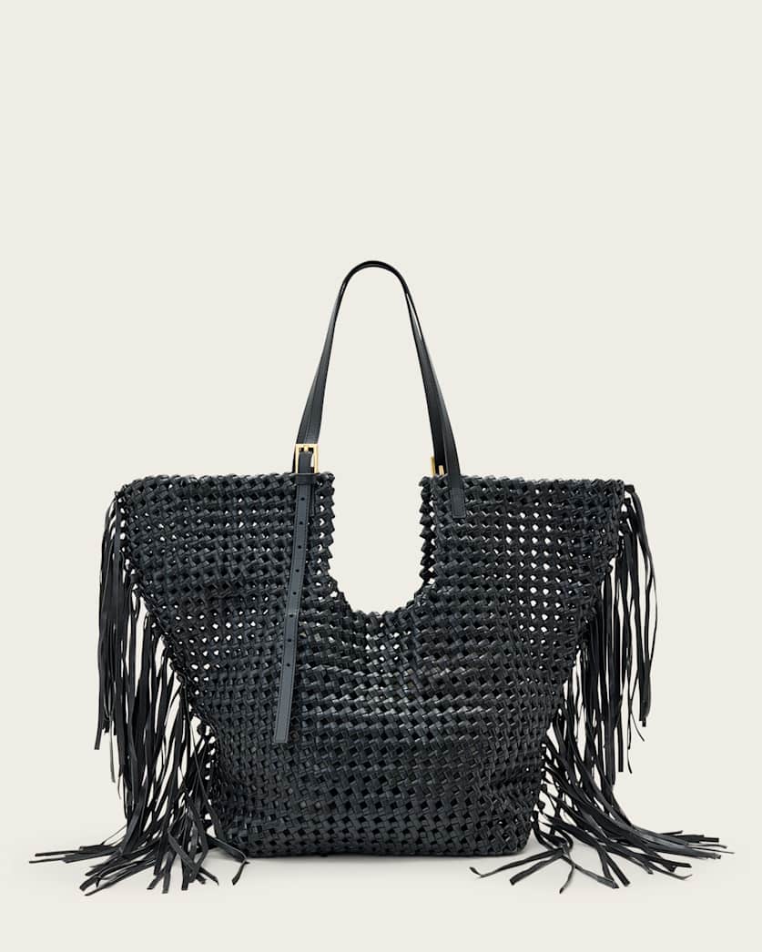 Ara Leather Knot Tote Bag