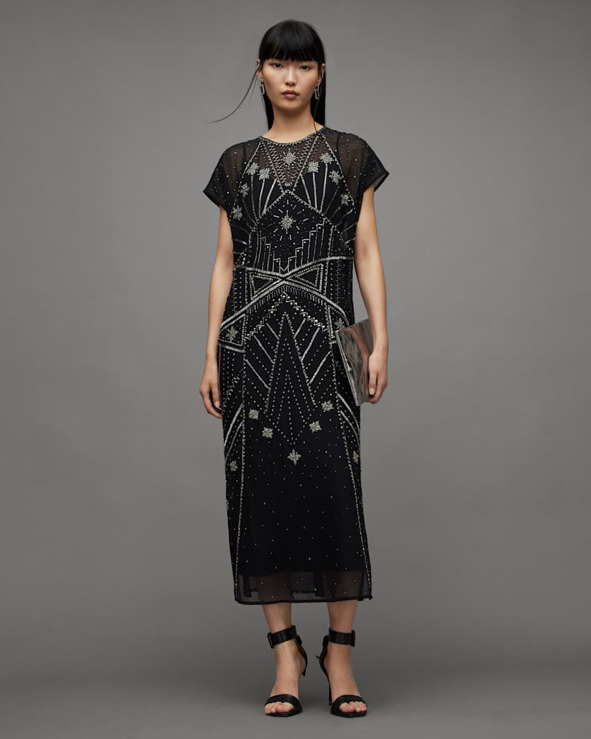 Etta Embellished Maxi Dress
