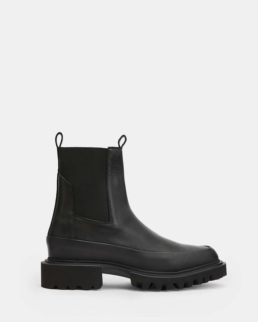 Harlee Chunky Leather Boots