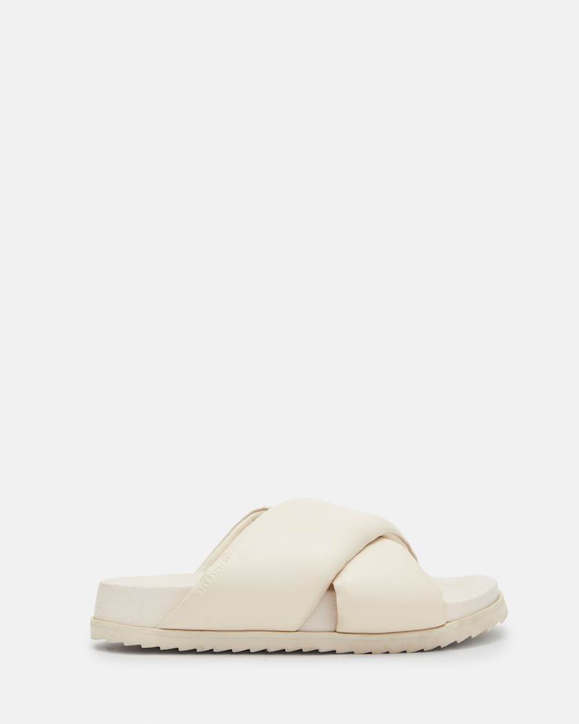 Saki Crossover Leather Sandals