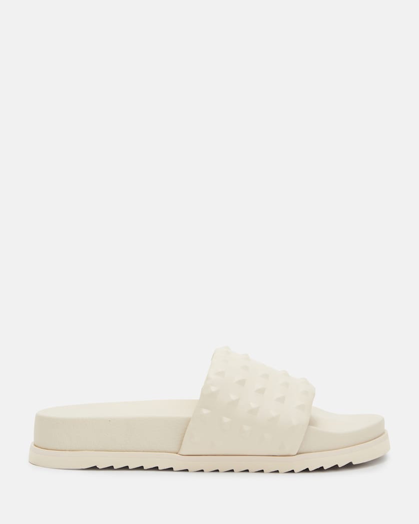 Shay Leather Studded Sandals