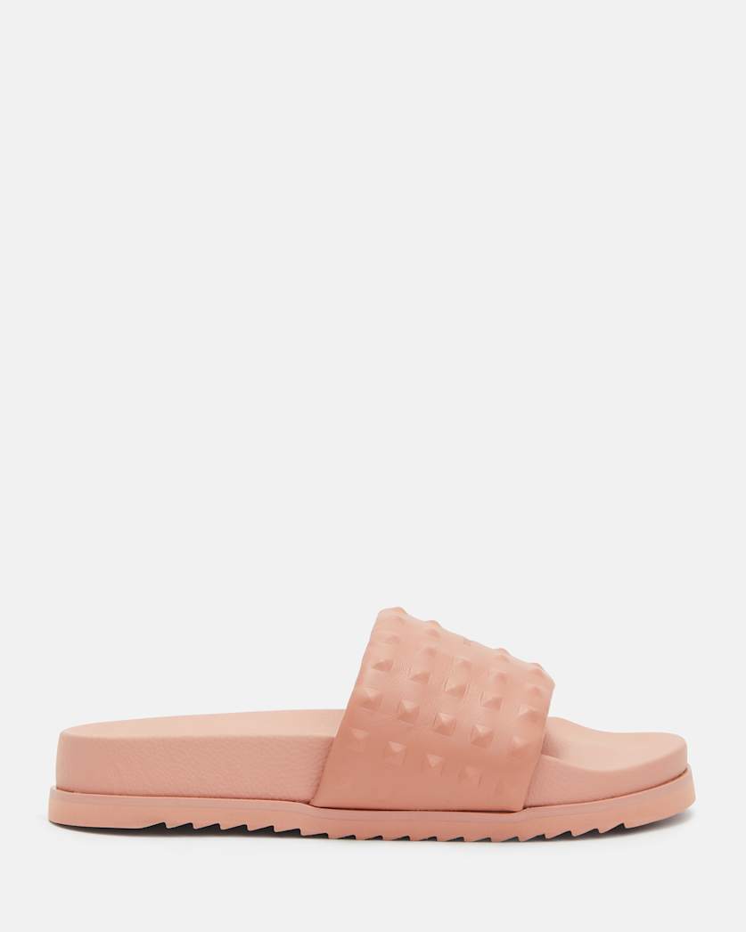 Shay Leather Studded Sandals