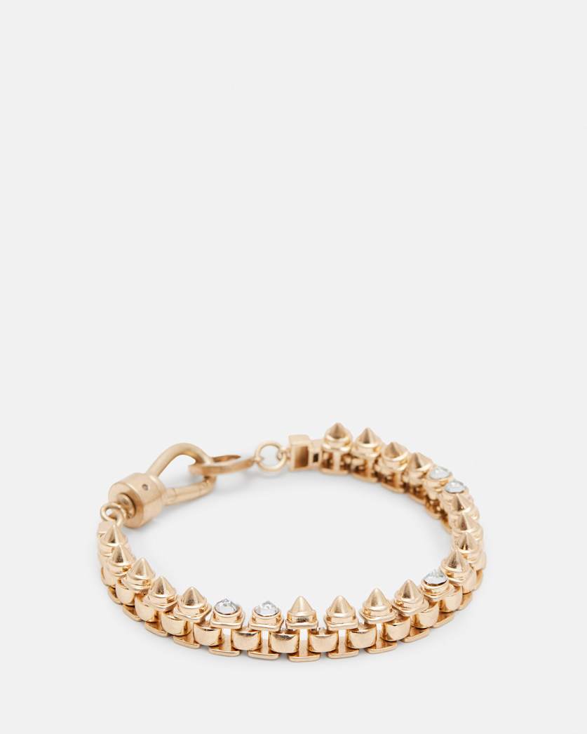 Bobbie Box Chain Studded Bracelet