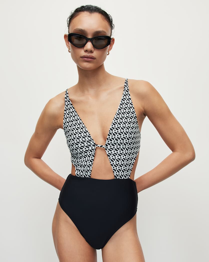 Petra Monogram Swimsuit
