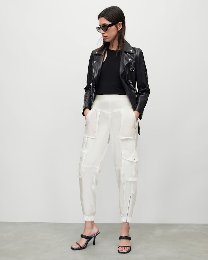 Astarte High-Rise Tapered Cargo Trousers