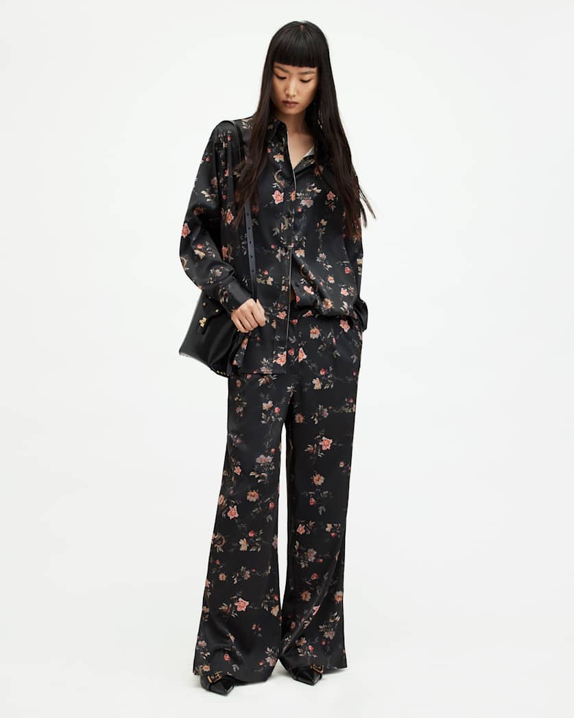 Louisa Tanana Floral Print Trousers