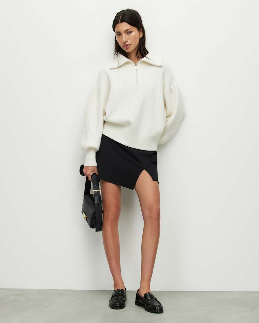 Mea Split Hem Mini Skirt