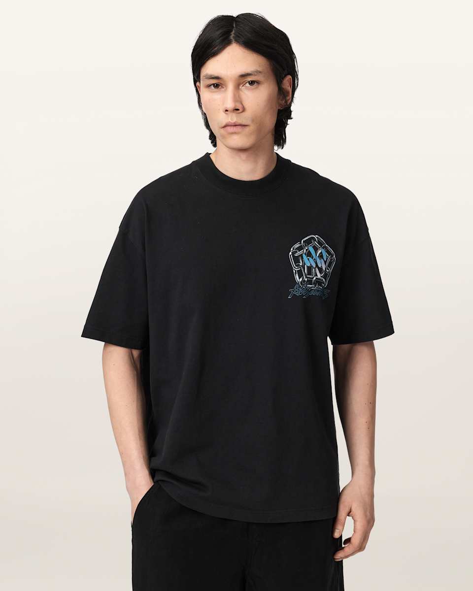 Affix Short Sleeve Oversized T-Shirt