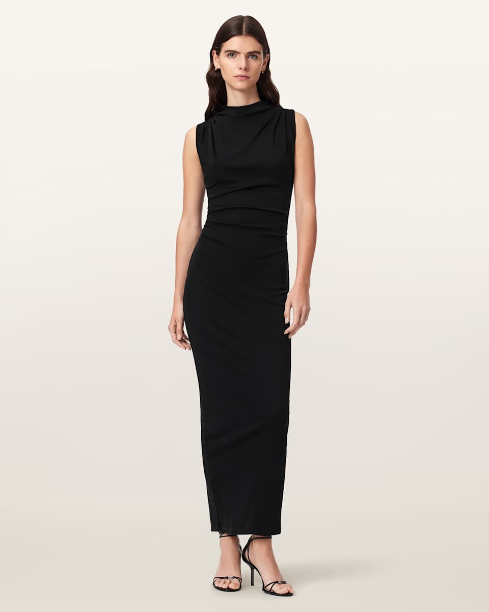 Katarina Cowl Neck Maxi Dress