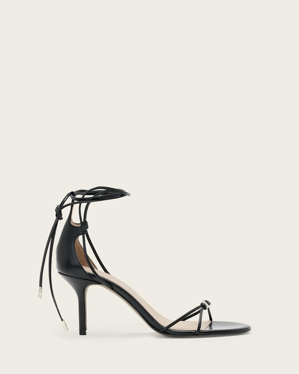 Ali Leather Siletto Sandals