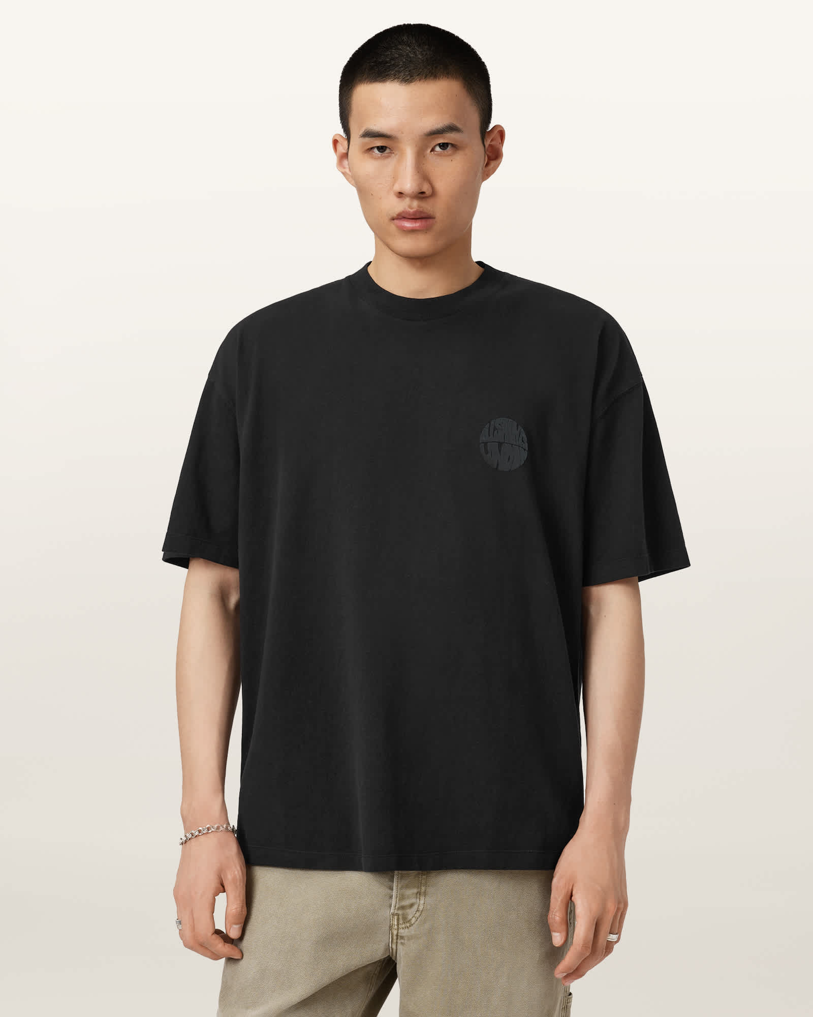 Waved Short Sleeve T-Shirt