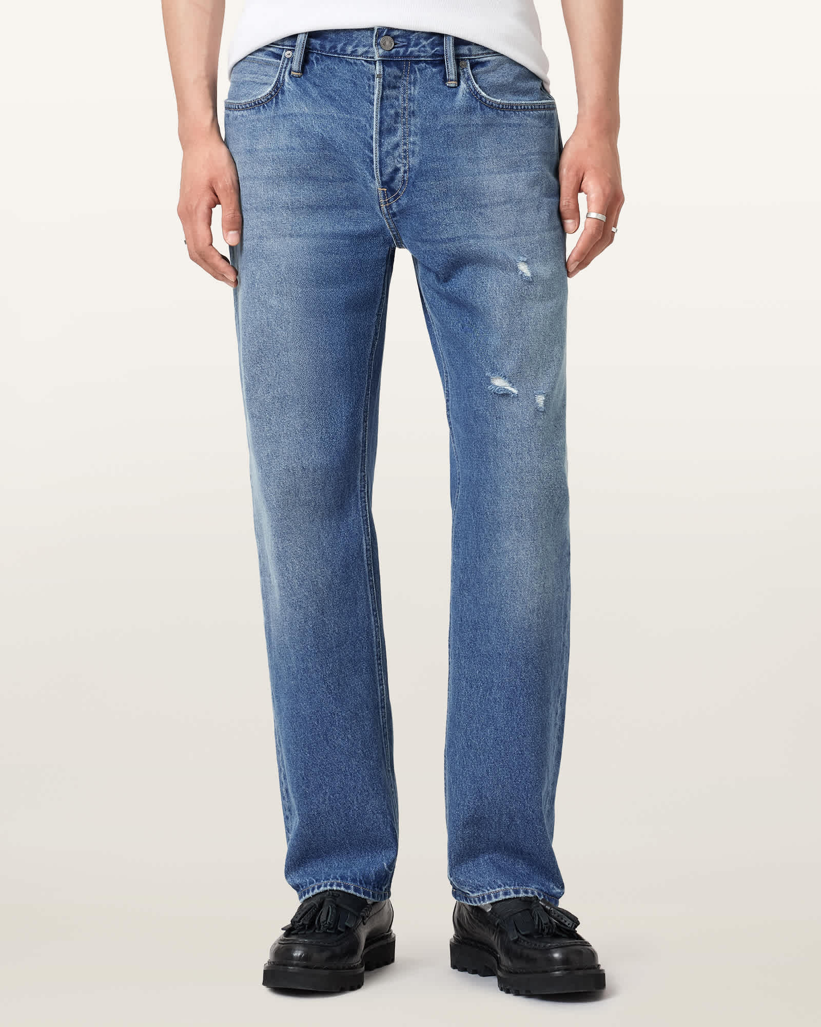 Reid Straight Fit Corduroy Jeans