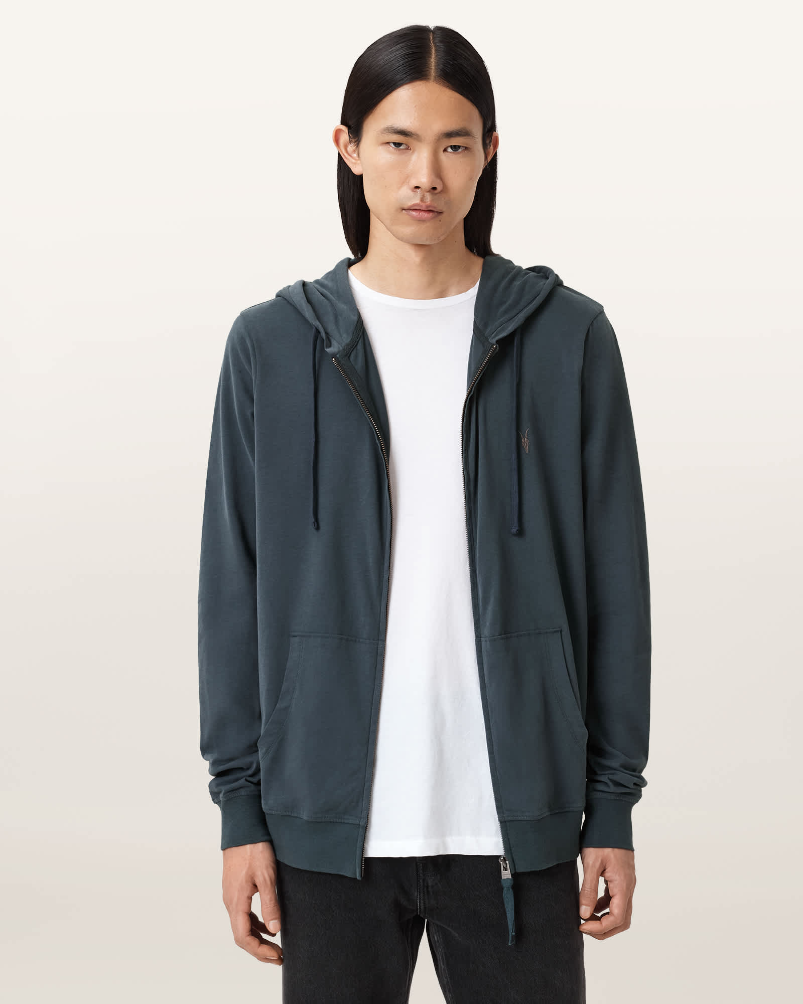 Brace Zip Up Ramskull Hoodie