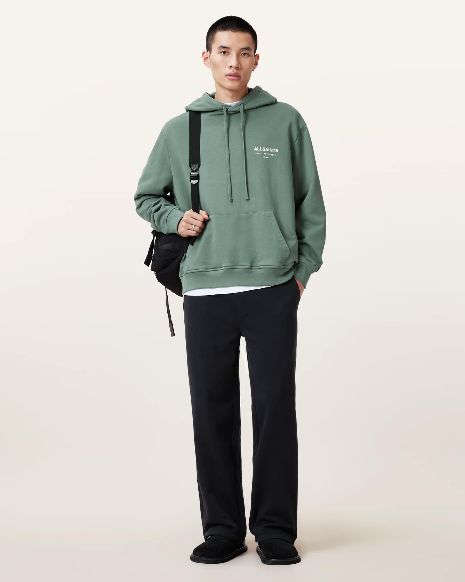 Underground Pullover Logo Hoodie