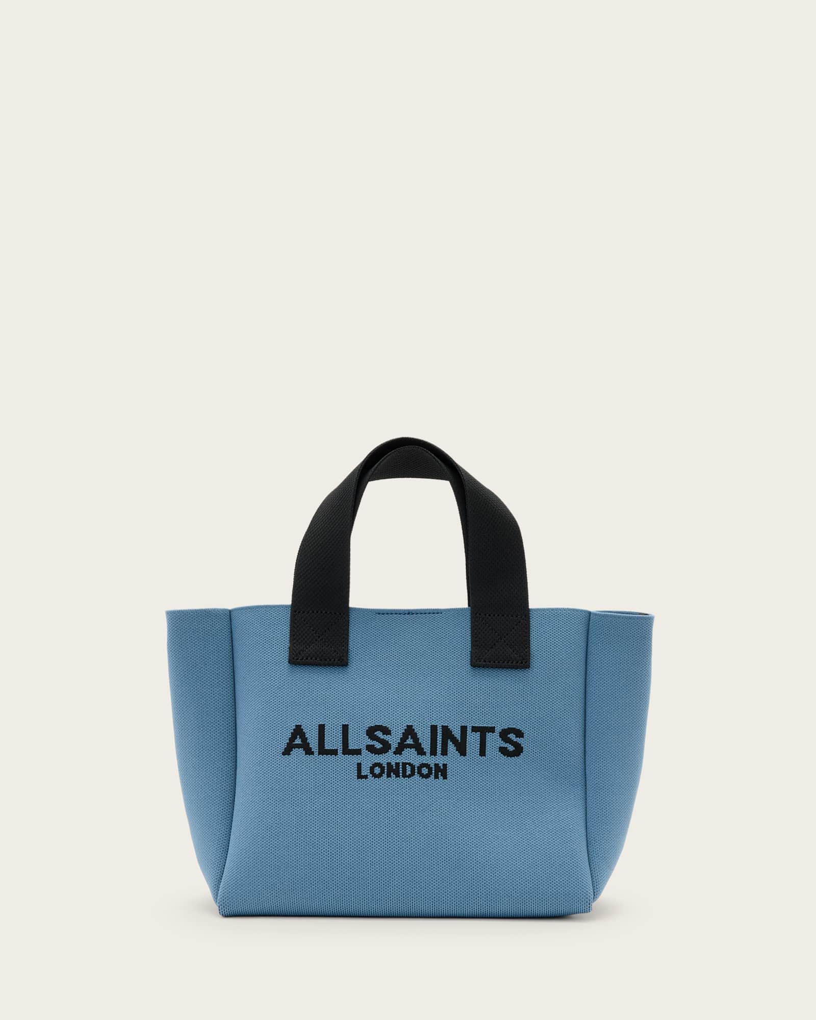 Izzy Logo Print Knitted Mini Tote Bag