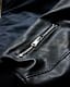 Myler Leather Sleeve Bomber