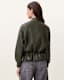 Sofi Drawstring Leather Bomber Jacket
