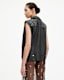 Billie Embellished Leather Gilet