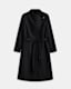 Riley Wrap Around Belted Long Line Coat