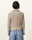 Dalby Slim Fit Suede Biker Jacket