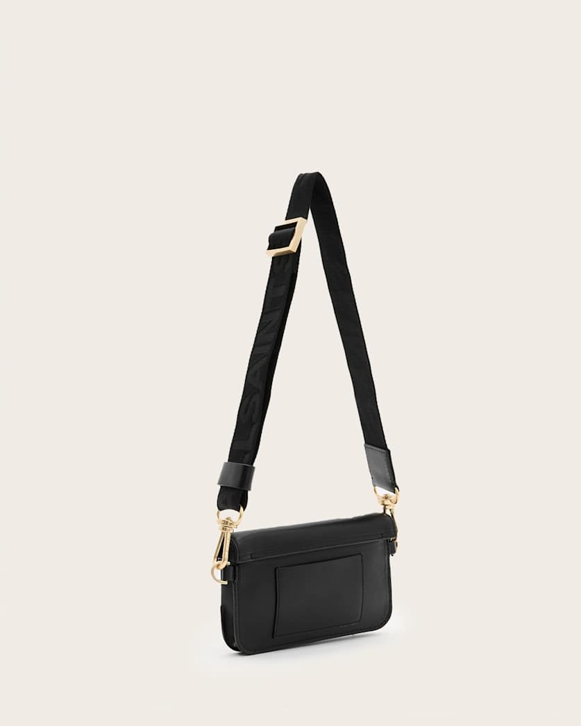 Zoe Adjustable Leather Crossbody Bag