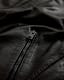 Jade Tab Collar Leather Jacket