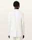 Bonnie Double-Breasted Linen Blend Blazer