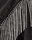 Marlene Embellished Fringe Denim Jacket