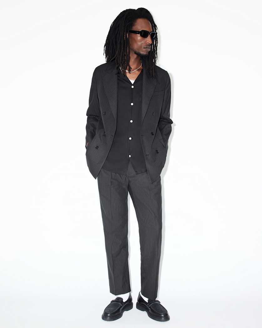 Langton Pinstriped Suit  large