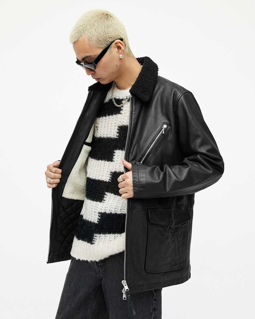 Moriarty Zip Up Faux Fur Lined Coat