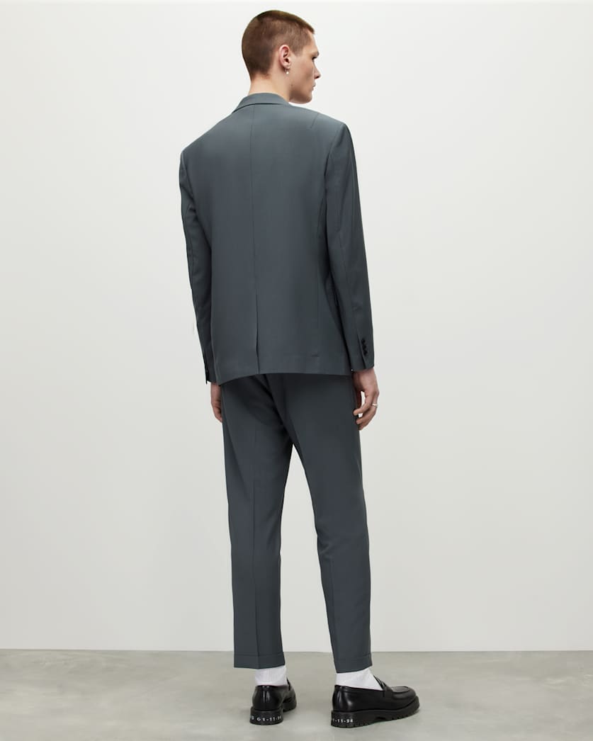 Berto Cropped Relaxed Fit Trousers