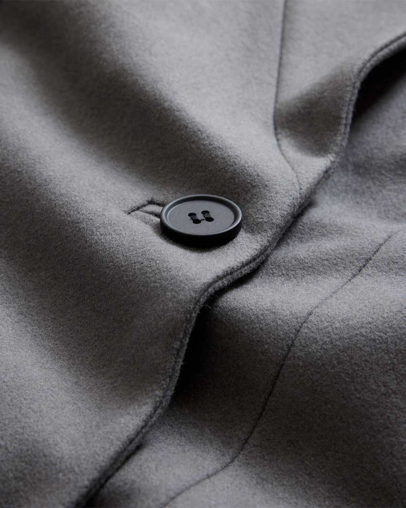 Sidney Wool Cashmere Blend Tailored Coat