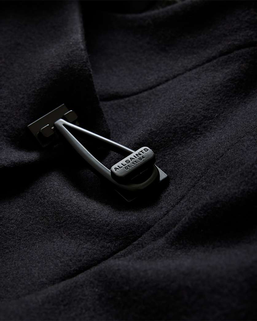 Riley Wrap Around Belted Long Line Coat