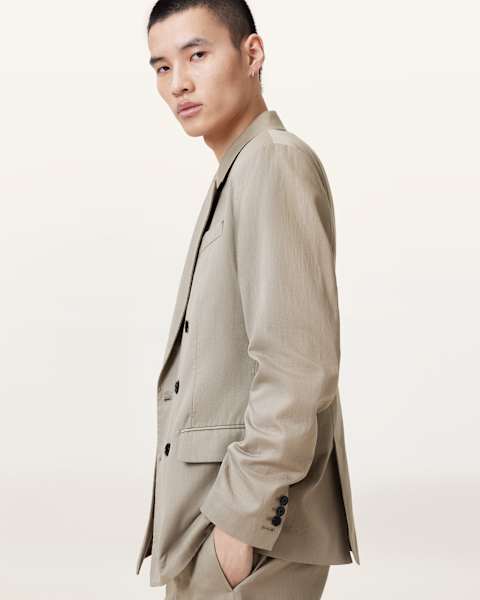 Image for Newton Double Breasted Relaxed Blazer