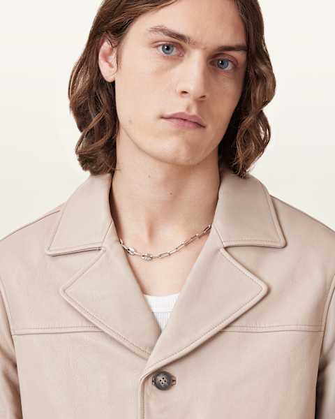 Image for Luca Leather Blazer