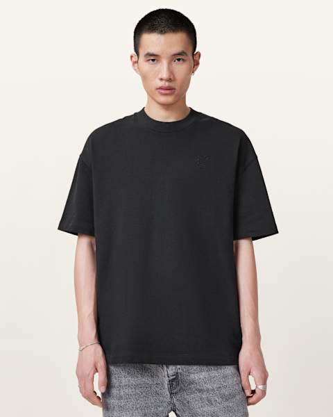 Image for Haven Embroidered Logo Oversized T-Shirt