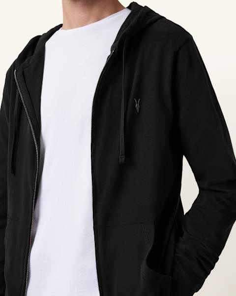 Image for Brace Zip Up Brushed Cotton Ramskull Hoodie