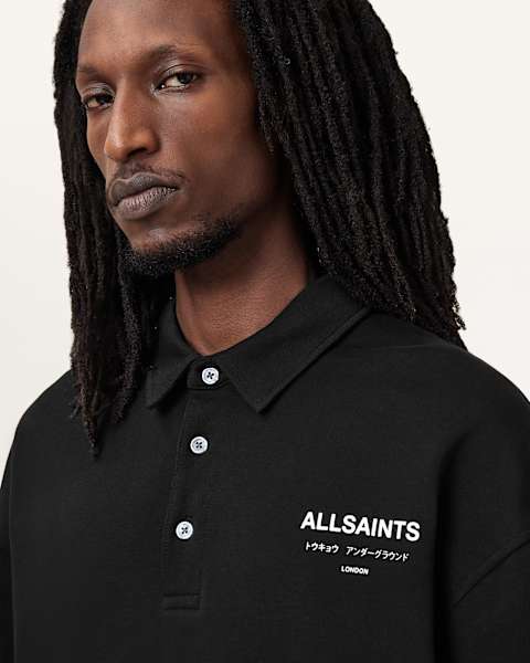 Image for Underground Oversized Fit Polo Neck Sweatshirt
