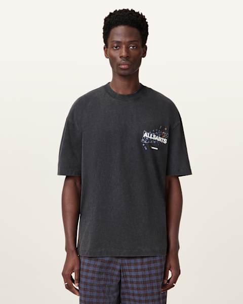 Image for Wavy Oversized Crew Neck T-Shirt