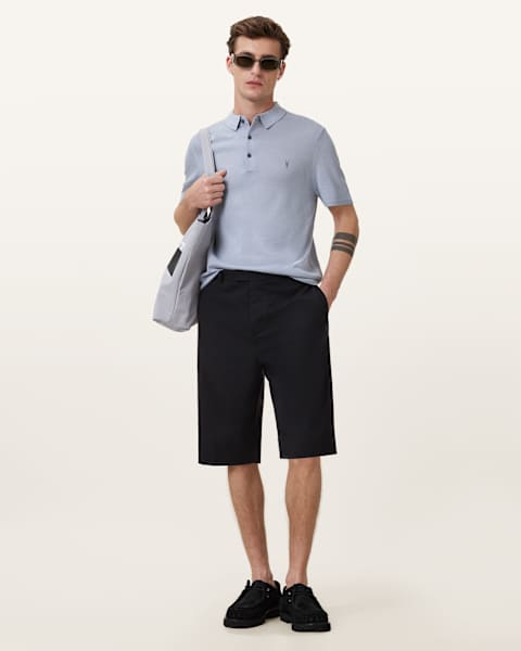 Image for Mode Merino Short Sleeve Ramskull Polo Shirt