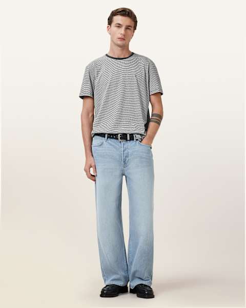 Image for Dillon Striped Crew Neck T-shirt