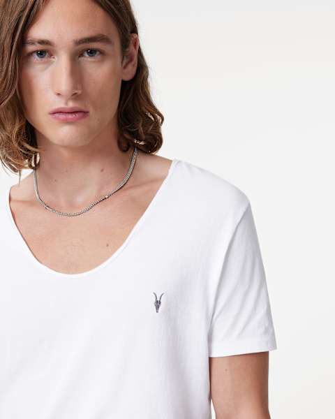 Image for Tonic Scoop Neck Slim Ramskull T-Shirt