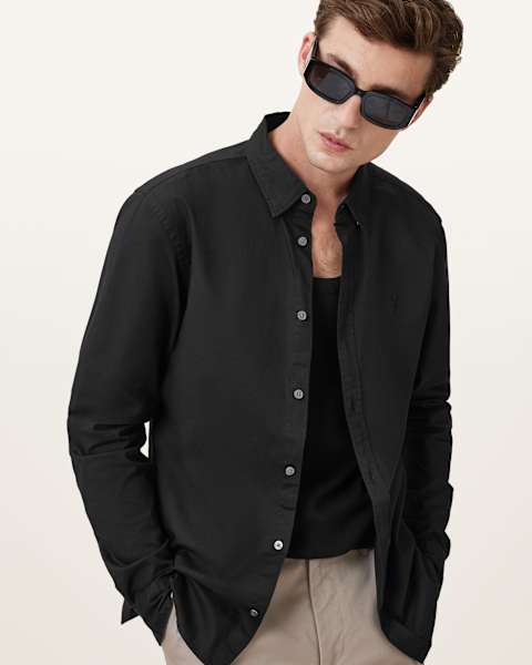 dress shirts black friday Wear Sierra Top Shelf Turkish Cotton, Casual Friday Shirts for Men Black Large