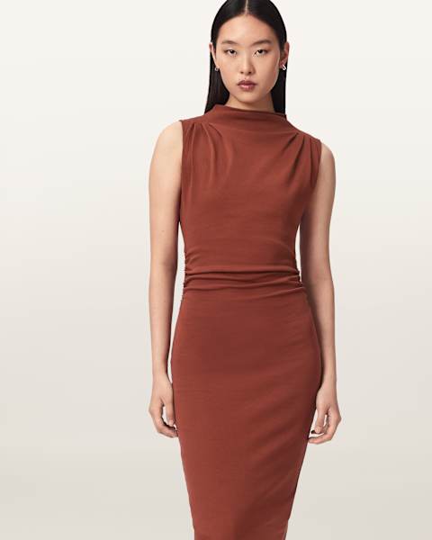 Katarina Cowl Neck Maxi Dress