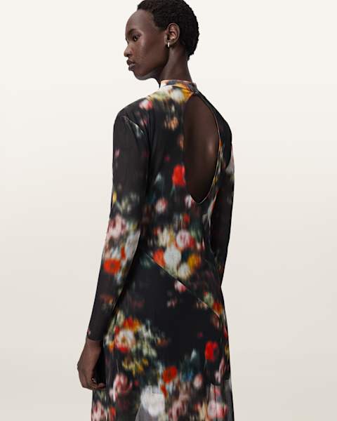 Gracie Floral Midi Dress