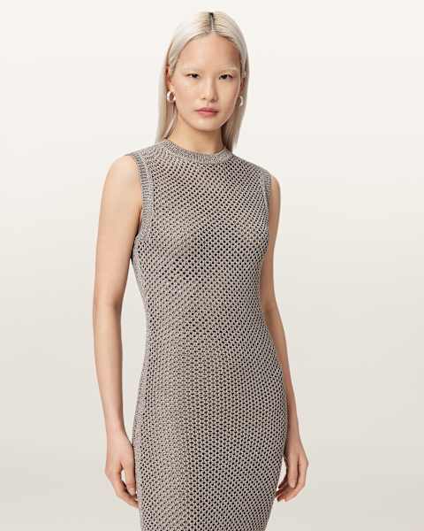 knee length dresses for ladies Just A Girl Knit Mini Dress - Ivory, Large | Hazel and Olive