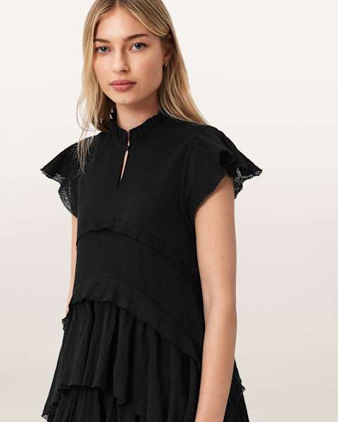 Diane von Furstenberg QUEENA DRESS - Abito a camicia - watercolor