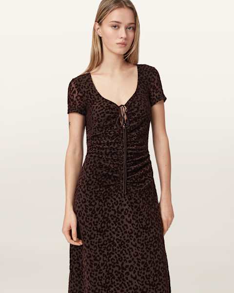Gabby Slim Fit Mesh Maxi Dress