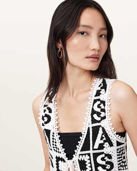 Image for Florence Crochet Waistcoat